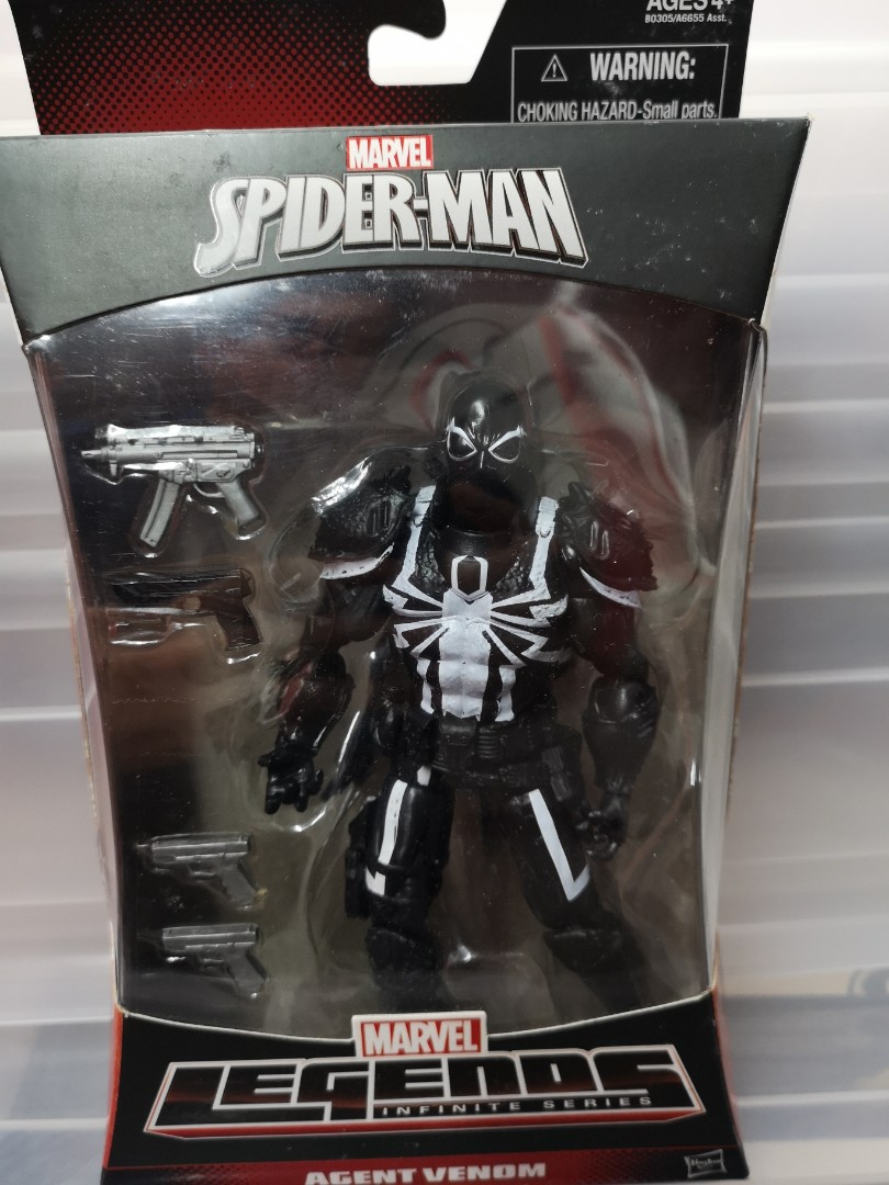 Marvel Legends Agent Venom Spider Man Hasbro Toys Games Bricks Figurines On Carousell