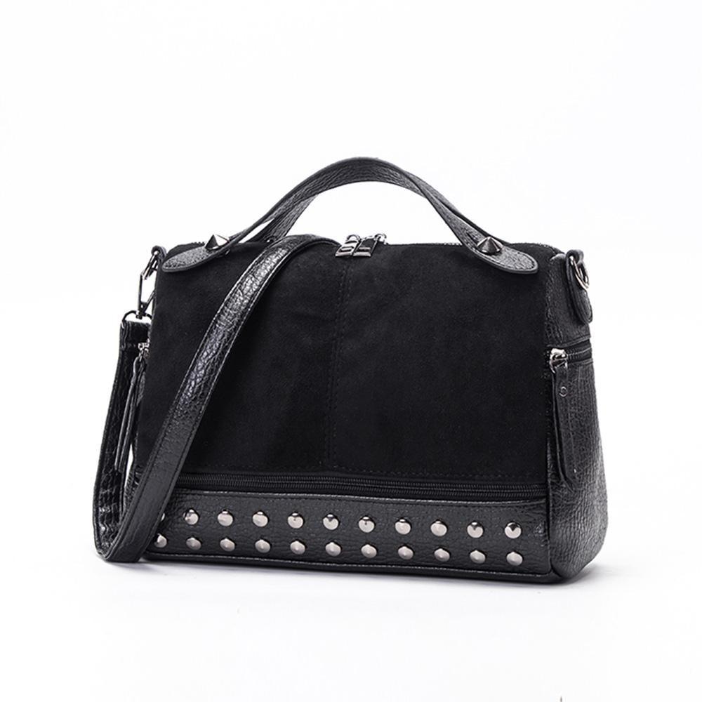 black studded purse handbag
