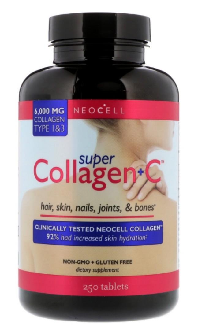 Neocell Super Collagen C 250 Tablets Health Beauty Face Skin Care On Carousell