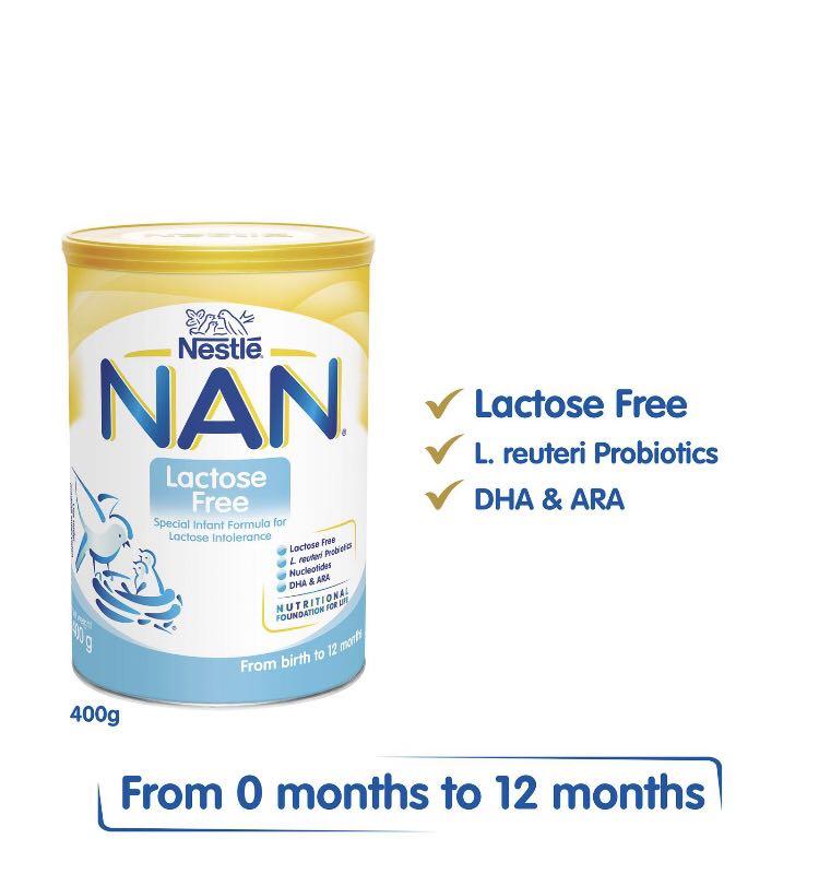 Nestle NAN Lactose Free Infant Formula Stage 1, Babies & Kids, Nursing