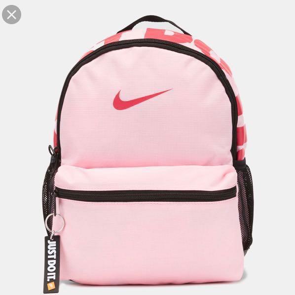 hot pink nike backpack