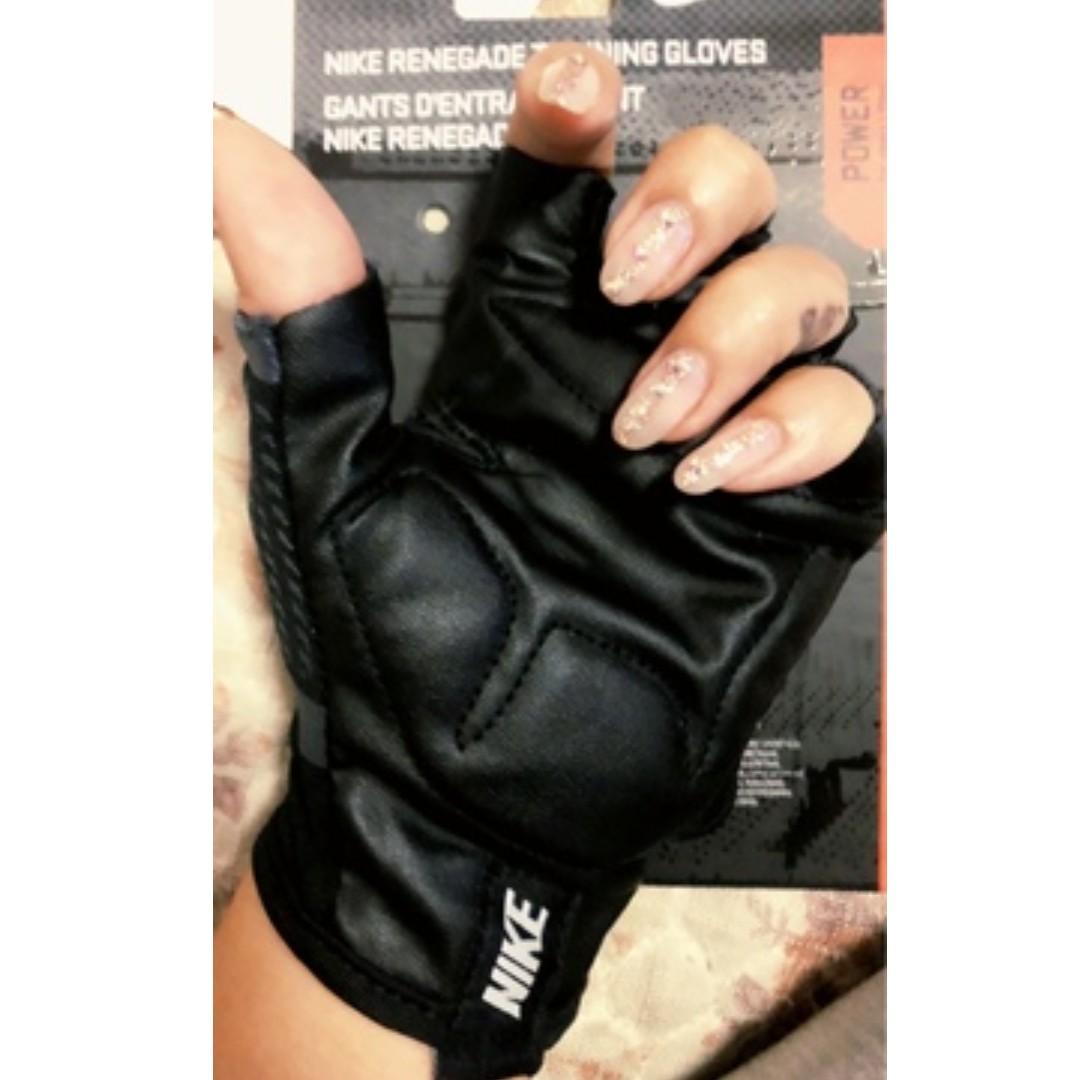 Nike Weight Lifting Gloves Ladies Men Sports Equipment