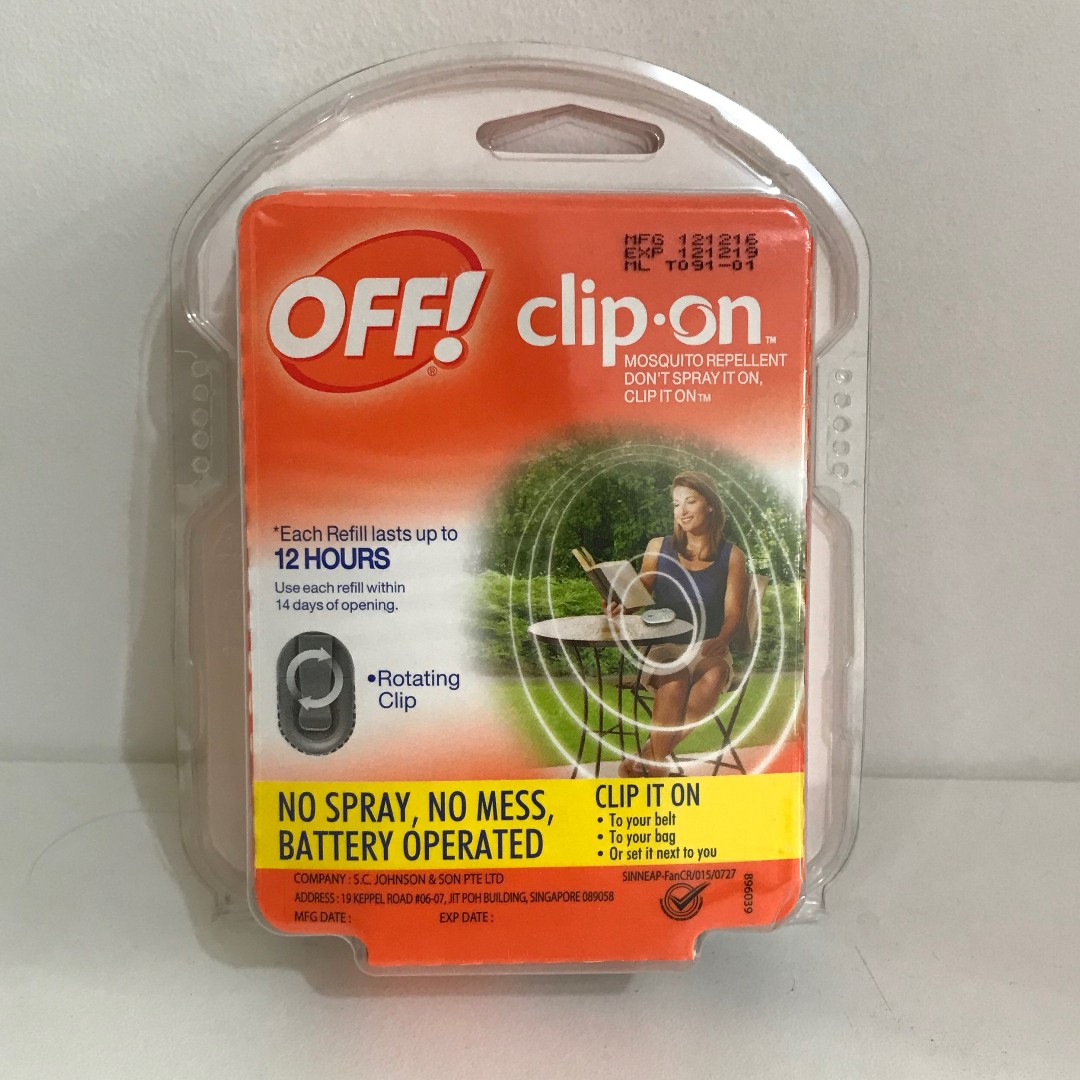 OFF! ClipOn Mosquito Repellent Refills, 59 OFF