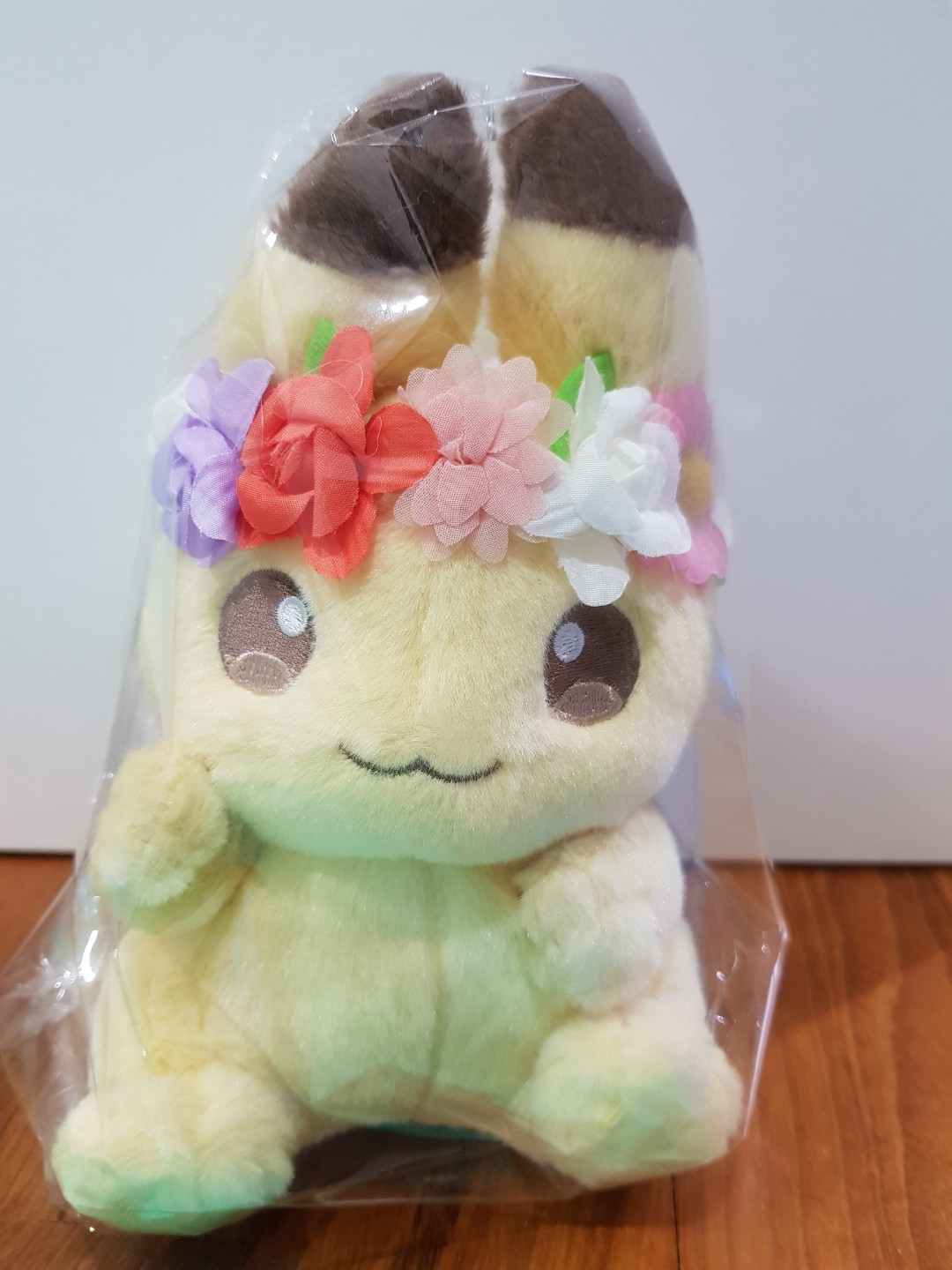 Flower crown pikachu plush best sale