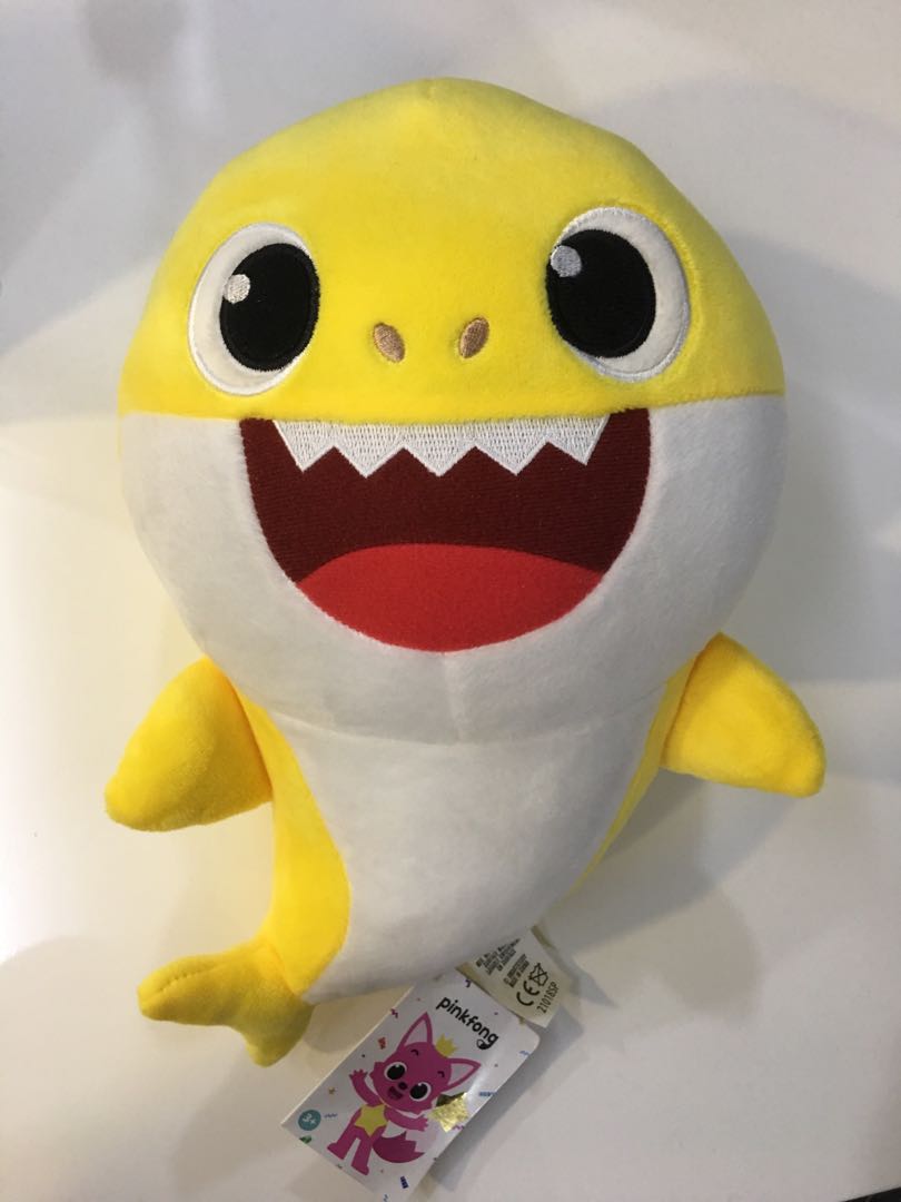 Pinkfong baby shark singing plush doll on sale english