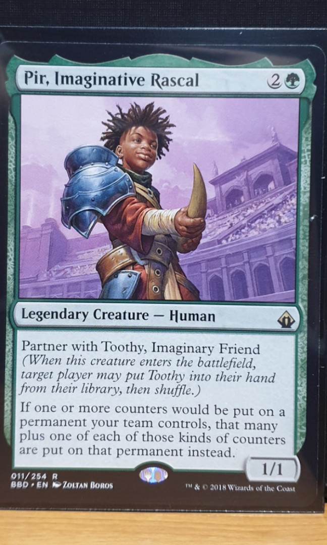 Battlebond] Pir, Imaginative Rascal and Toothy, Imaginary Friend : r/EDH