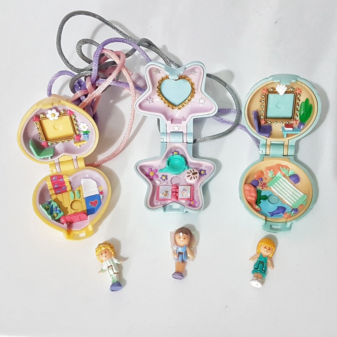 Polly Pocket Necklace, Toys & Collectibles, Mainan di Carousell
