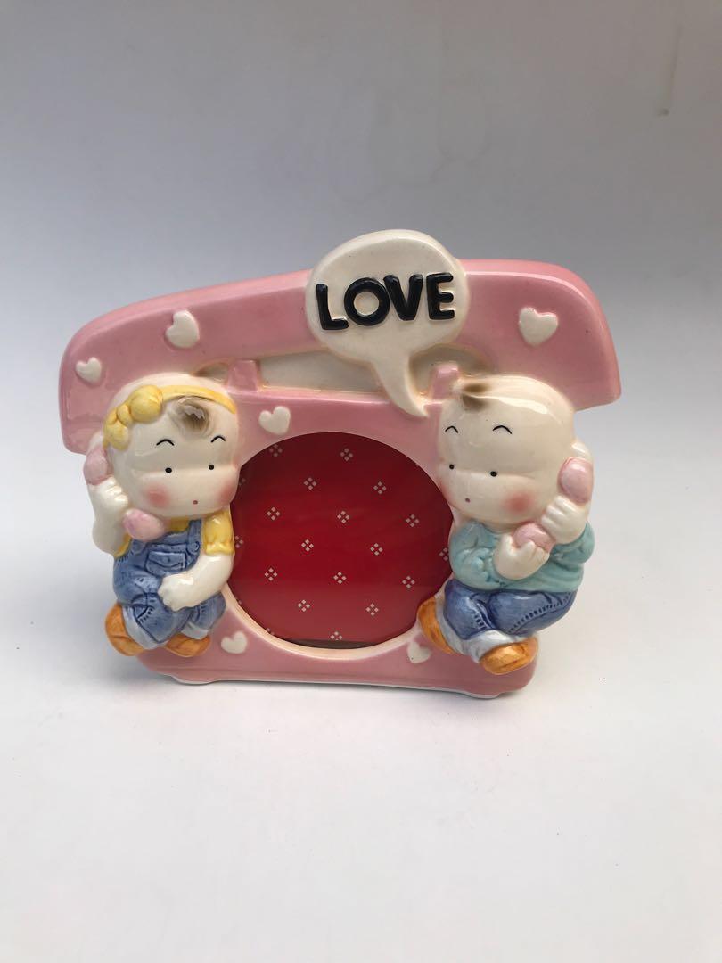 Popo Mimi Love Photo Frame Ori Books Stationery Stationery On