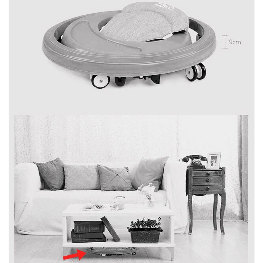 Princess Pink Modern Walker with Seat, Babies & Kids, Toys