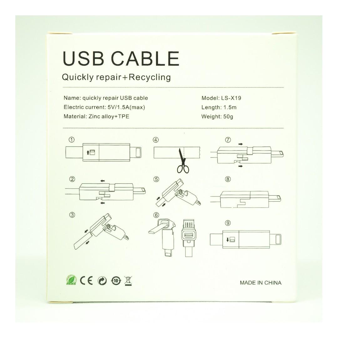 Repairable Charging Cable, Mobile Phones & Gadgets, Mobile & Gadget