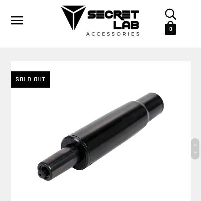 Secretlab Titan Parts Class 4 Hydraulic / Gas Cylinder / Piston