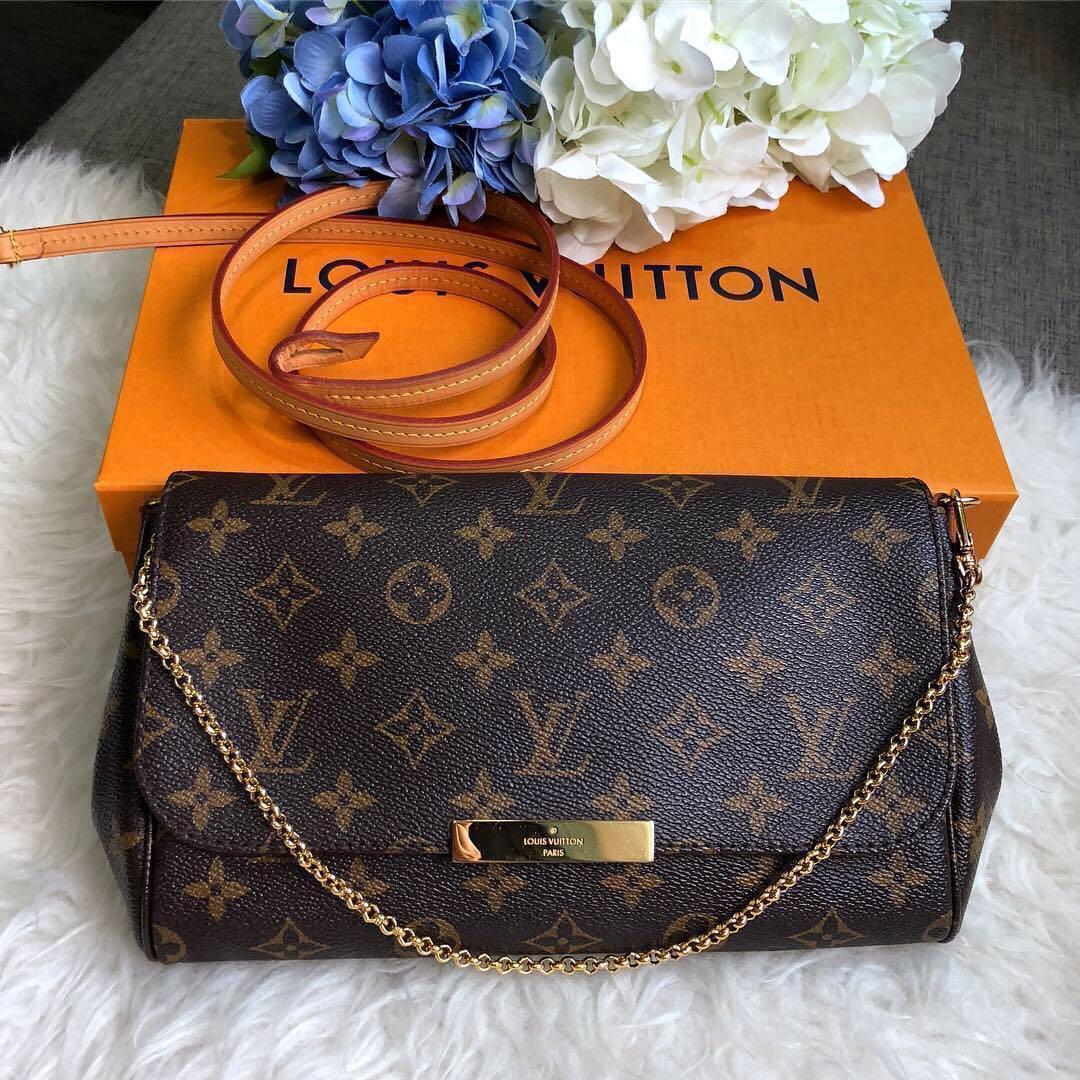 Louis Vuitton Favorite MM, Luxury, Bags & Wallets on Carousell