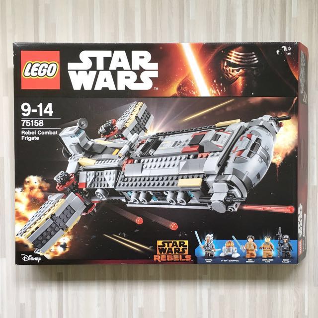 bezobzirni Pišite epoštu kratak  Star Wars Lego 75158 Rebel Combat Frigate, Hobbies & Toys, Toys & Games on  Carousell