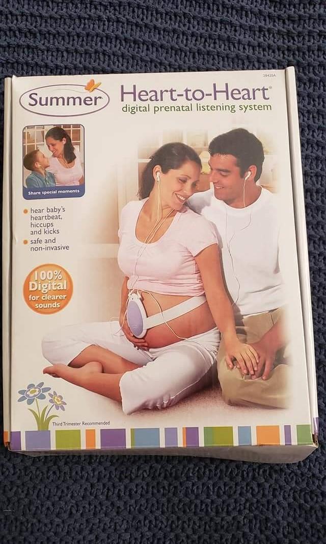 Summer infant heart to heart outlet prenatal listening system