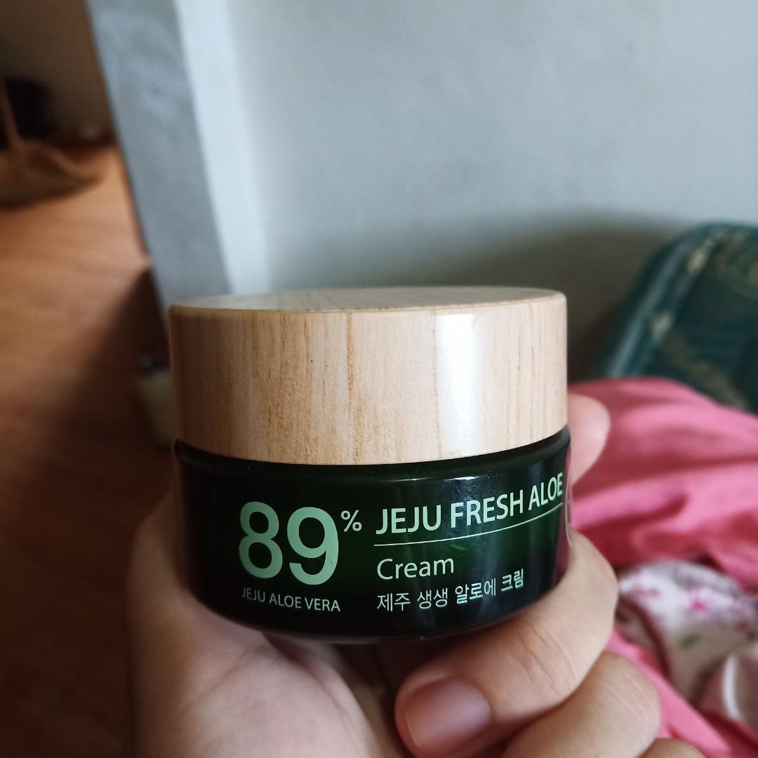 jeju fresh aloe cream