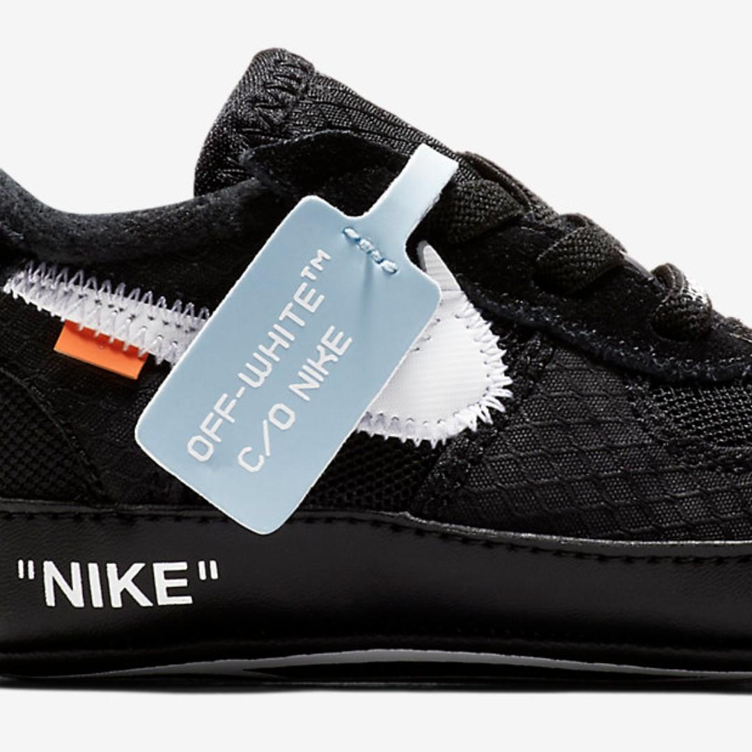 The Ten Off White x Nike Air Force 1 infant US 3c Luxury