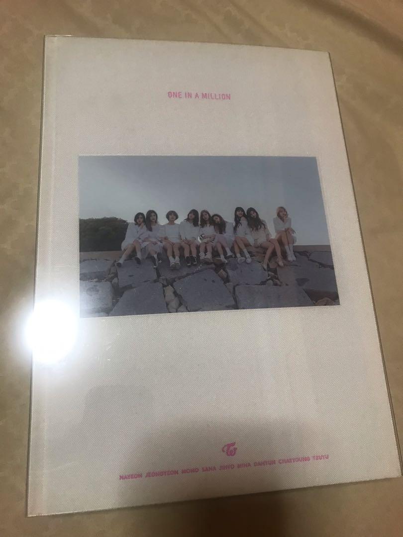 Twice One In A Million Photobook Entertainment K Wave On Carousell Twice One In A Million Photobook Entertainment K Wave On Carousell