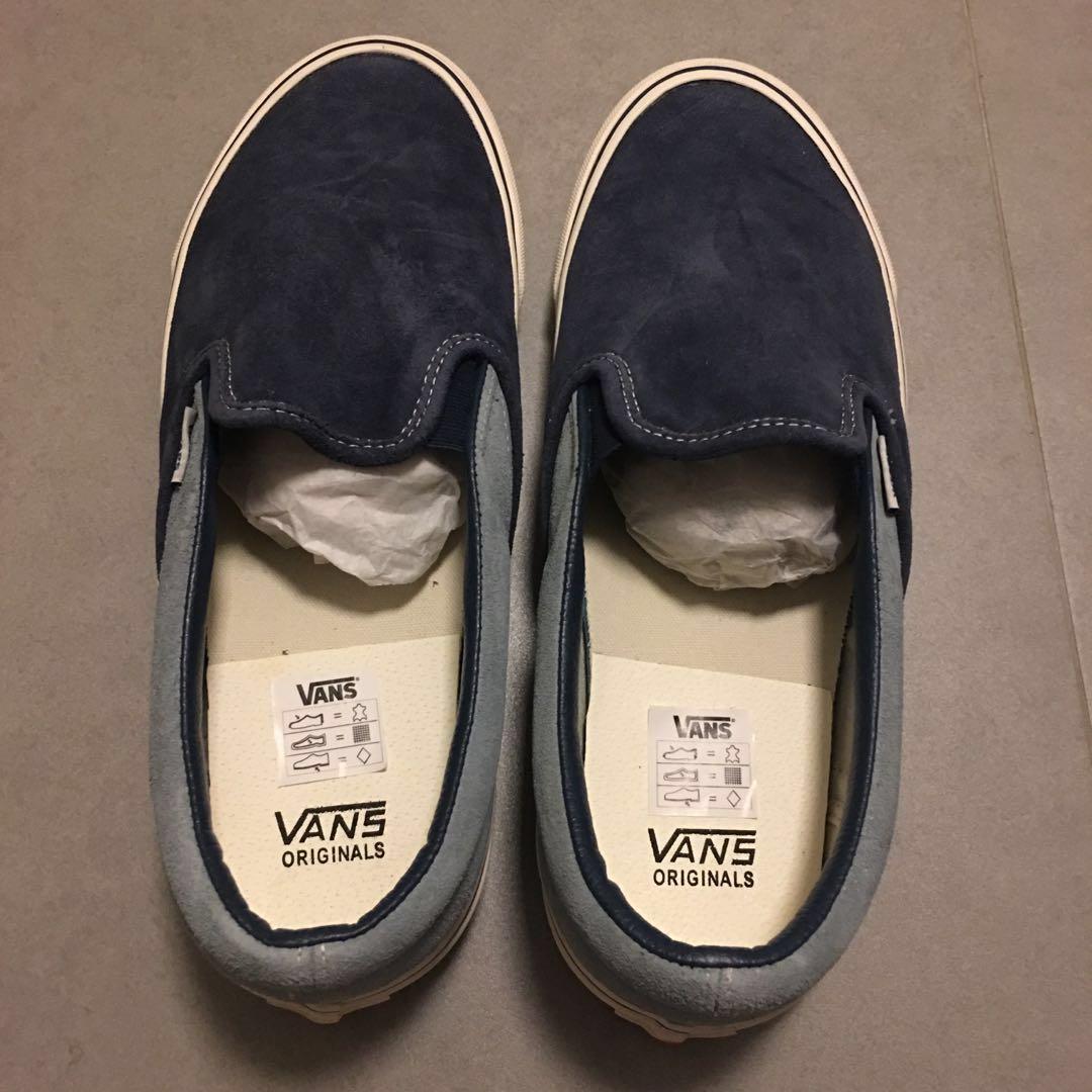Vans x Wtaps OG Classic Slip-On LX, 男裝, 鞋, 西裝鞋- Carousell