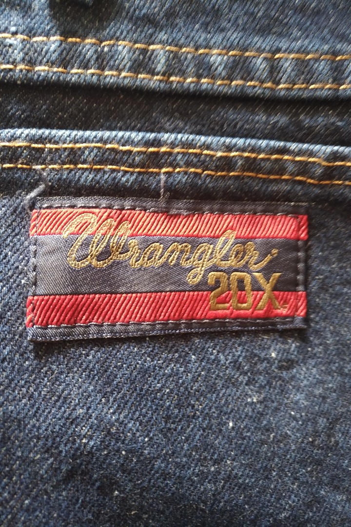 Wrangler jeans, 20X, No. 22, pre-owned, Men's Fashion, Bottoms, Jeans on  Carousell