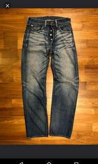 Levis 501 BIG E selvedge jeans