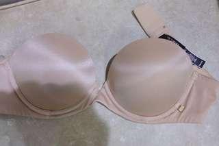 Victoria’s Secret Maximizer StraplessBra (Beige)