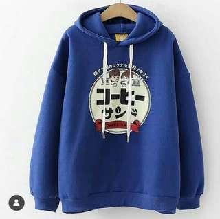 Japanese sweater blue