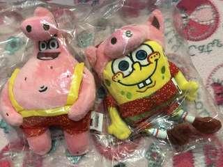 CNY 2019 Spongebob Plush/Patrick