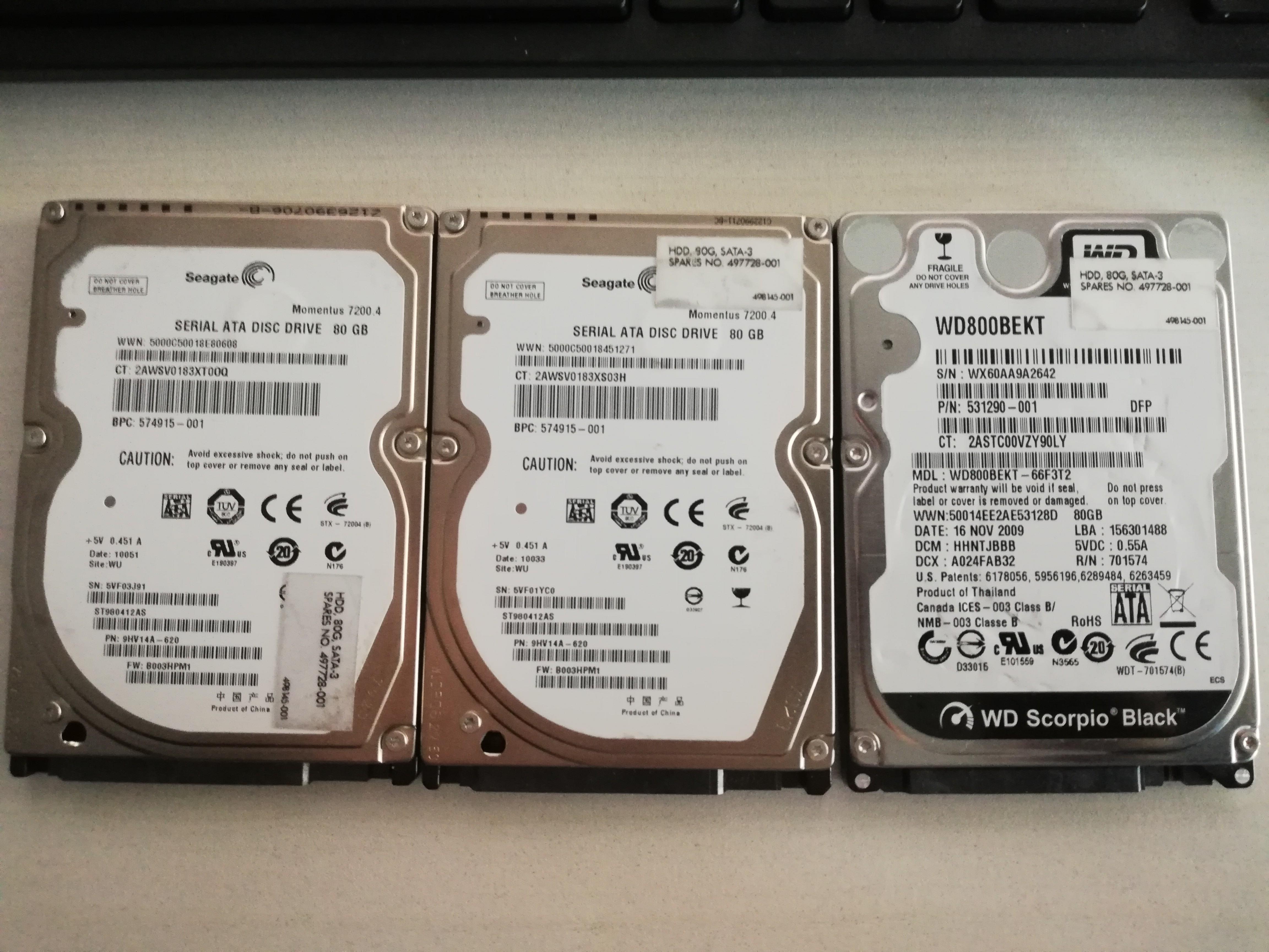 2 5 Hard Disk 80 Gb Laptop Electronics Computer Parts Accessories On Carousell