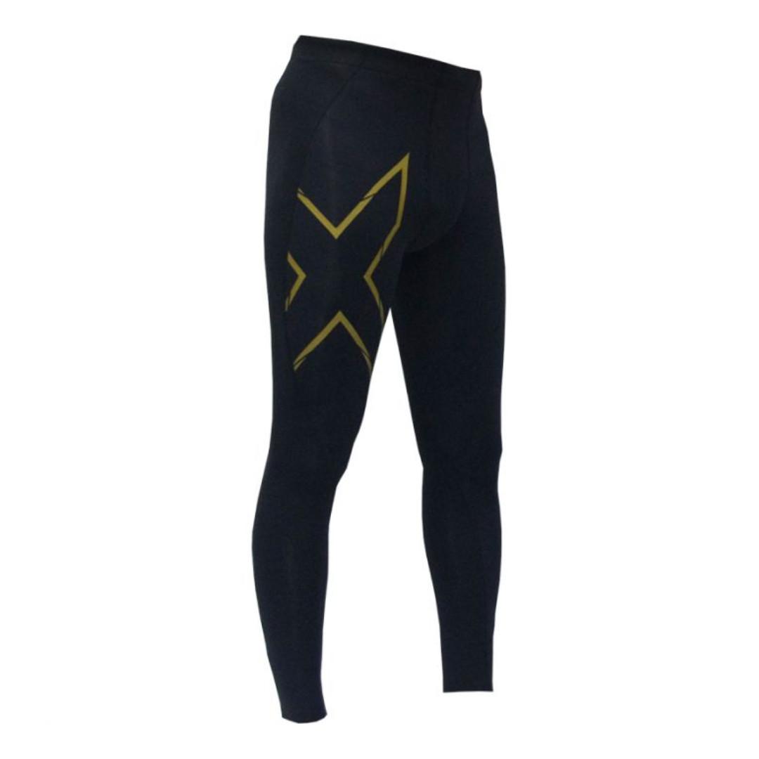 2xu gold compression tights