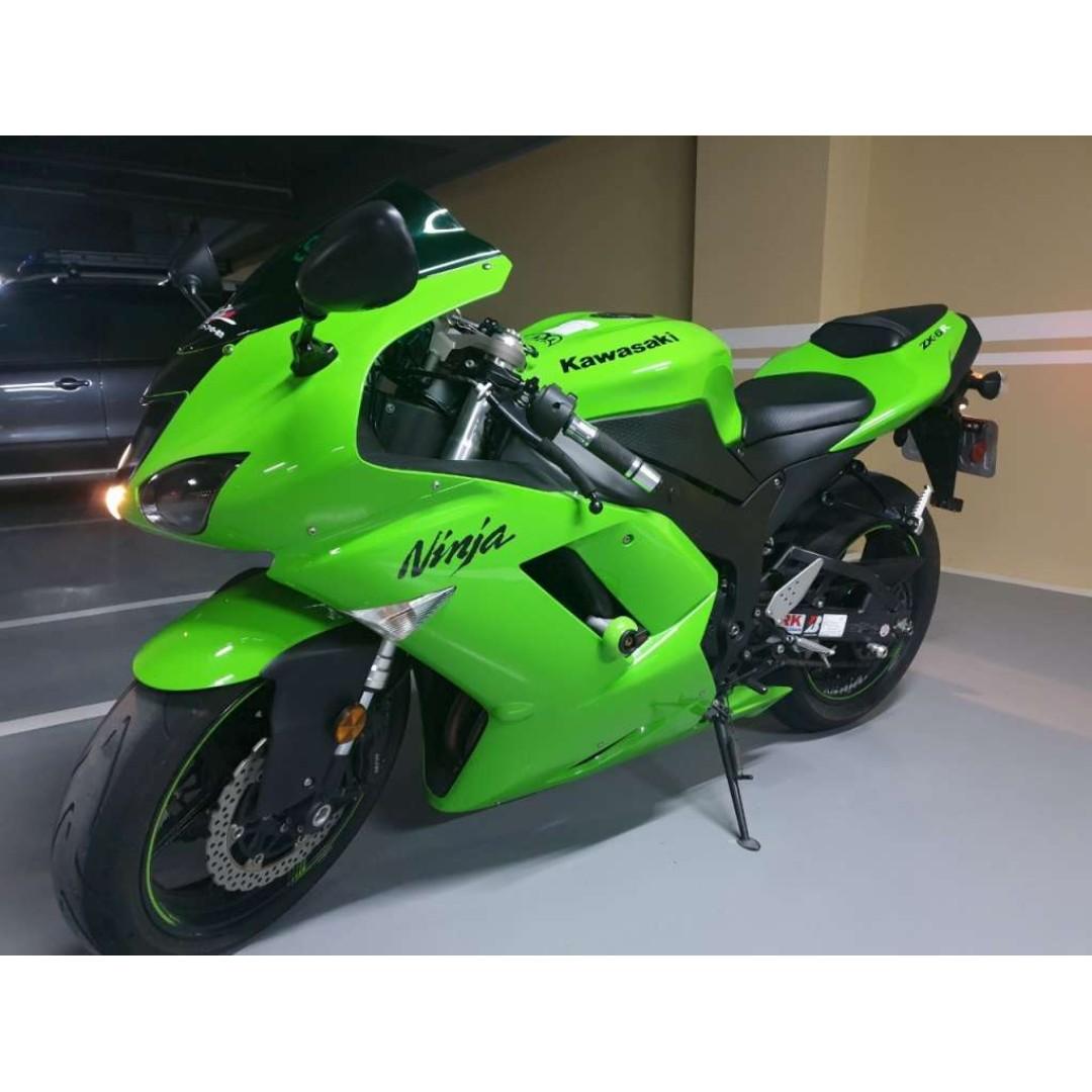 出售] 2007年KAWASAKI ZX6R 599CC, 機車, 重機在旋轉拍賣