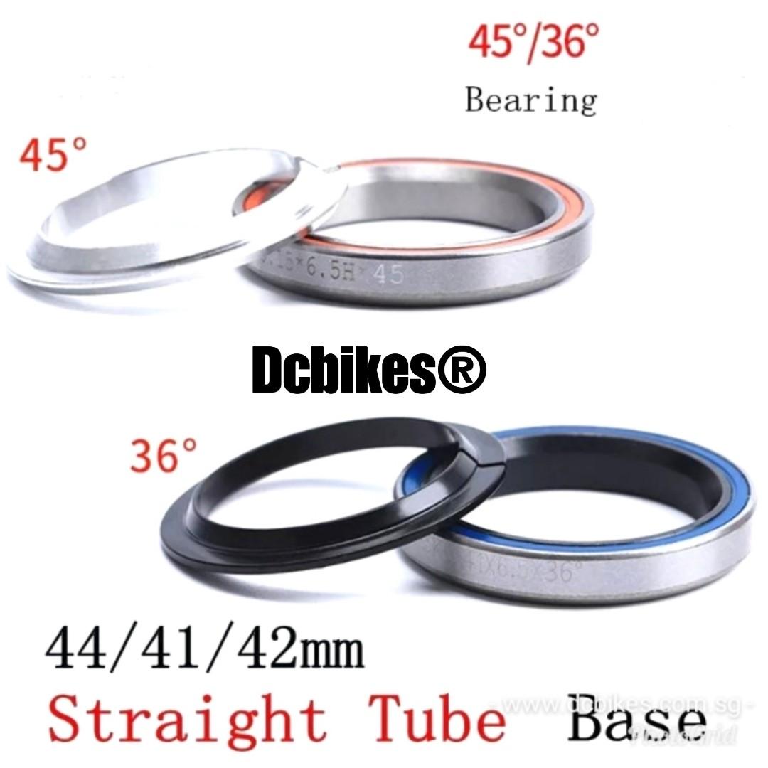 🆕! Crown Race 28.6mm For Bearing Headset Angles 36 Degree /45