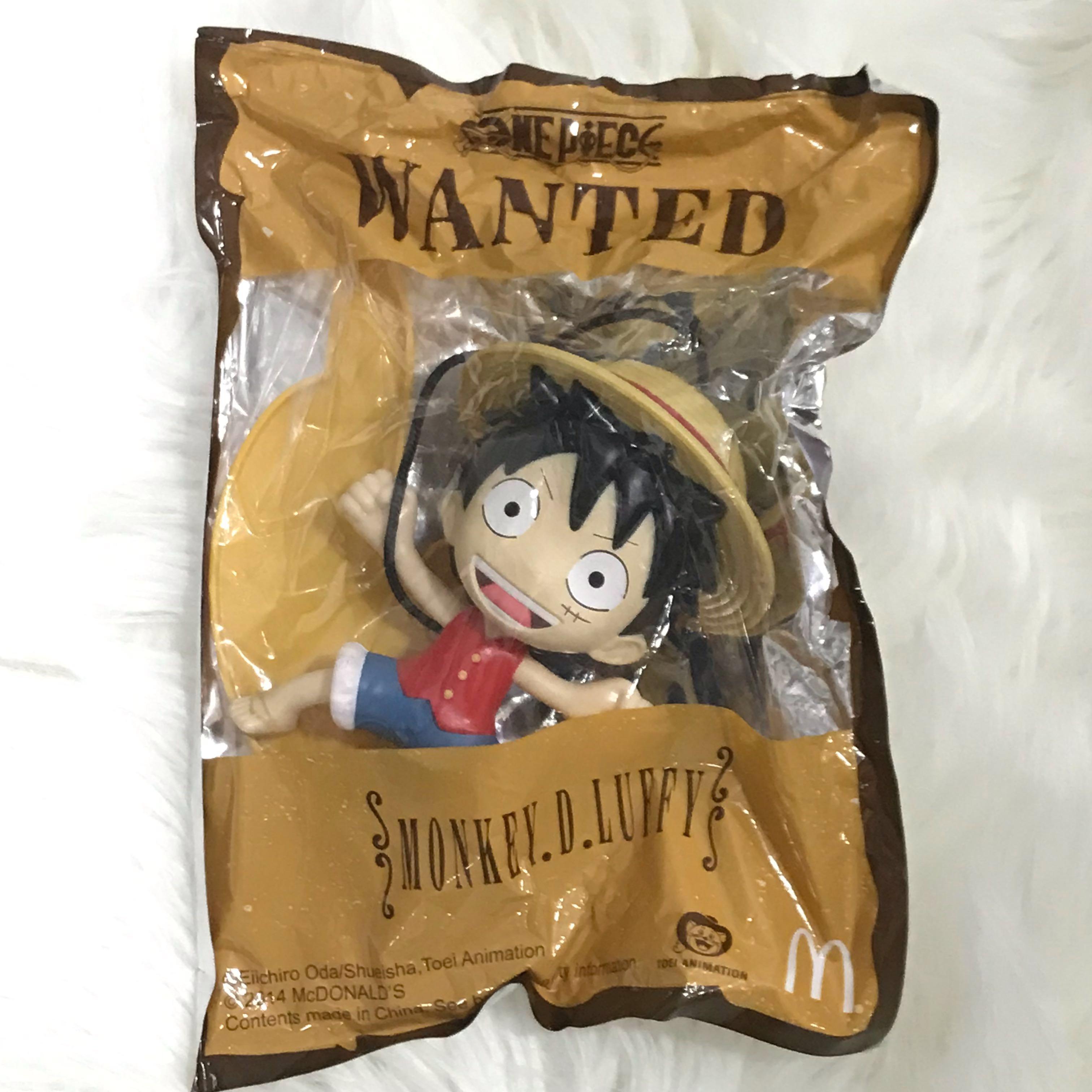 Luffy One Piece Mcdonalds Singapore 14 Onepiece 海贼王 路飞 新加坡麦当劳14年推出的海贼王系列 Collectible Figure Toys Hobbies Toys Toys Games On Carousell