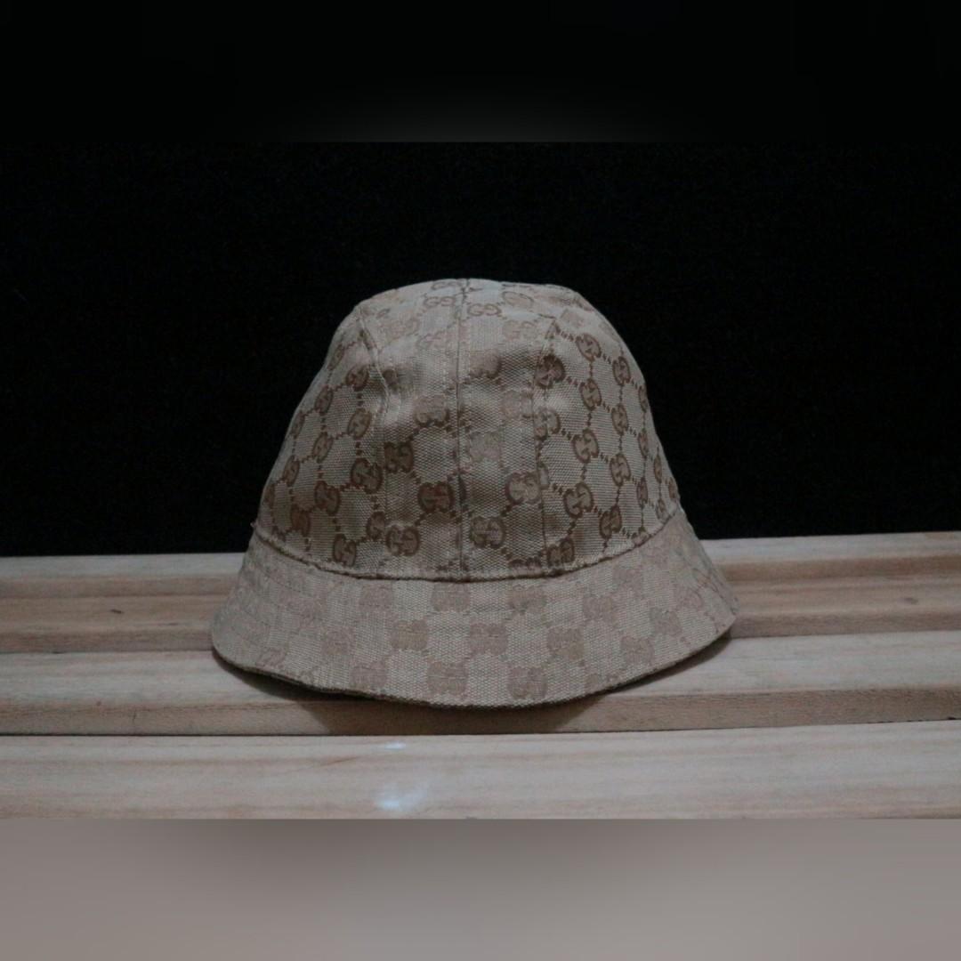 gucci canvas bucket hat