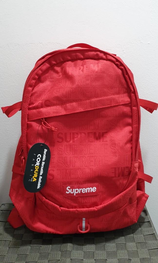 Supreme shop backpack cost