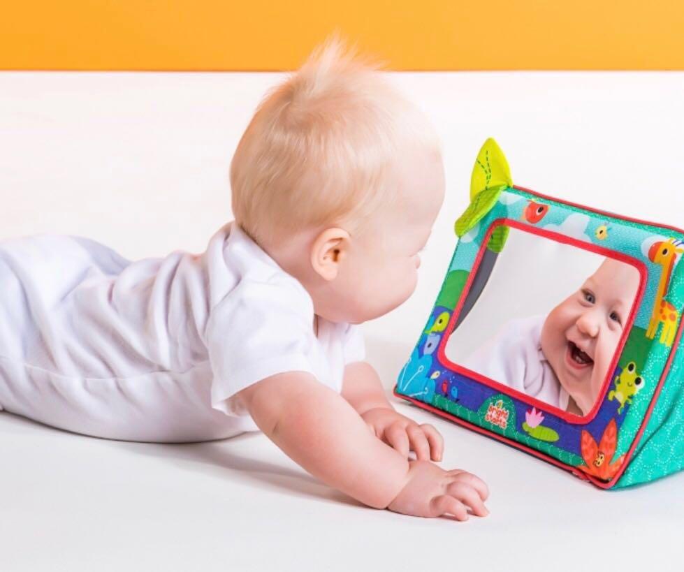 baby mirror tummy time