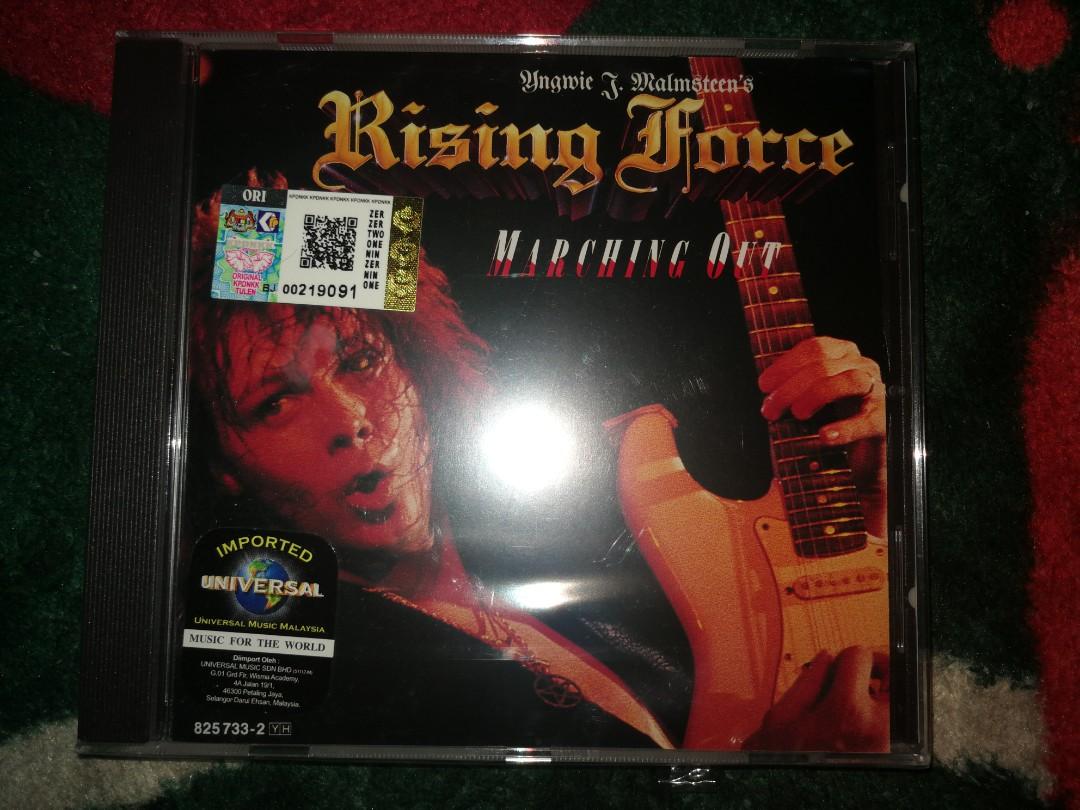 Cd Yngwie Malmsteen Rising Force Marching Out Music Media Cd S Dvd S Other Media On Carousell