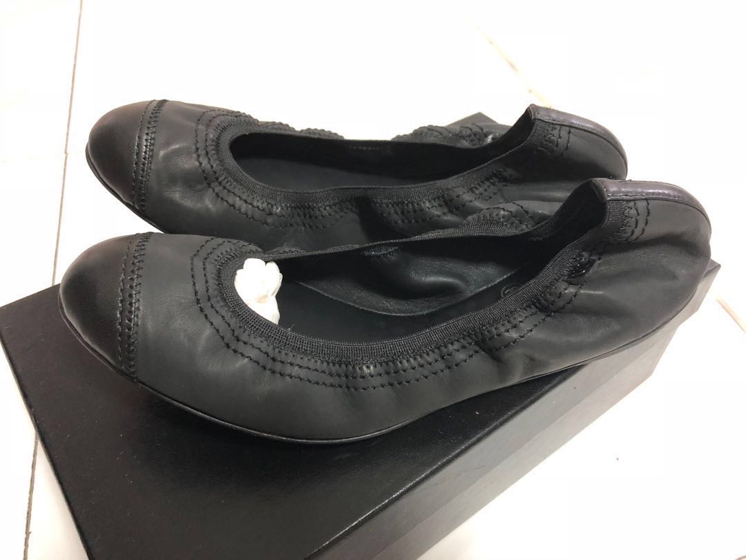 chanel stretch spirit flats