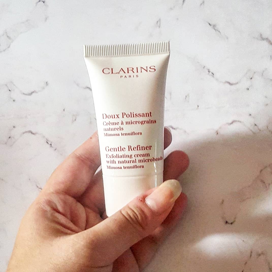 Clarins GENTLE REFINER EXFOLIATING CREAM 15ML on Carousell