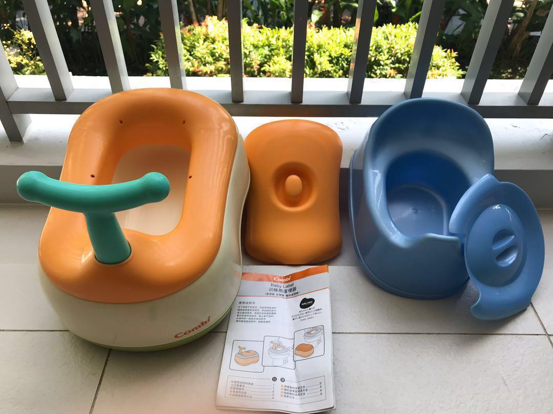 Combi Potty Trainer, Toilet trainer, training set, toddler potty