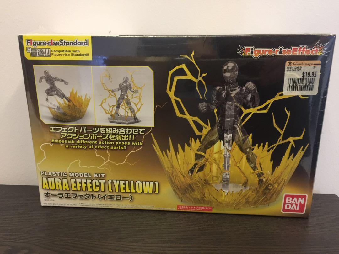 Dragon Ball Z Aura Effect Parts Yellow Toys Games Bricks