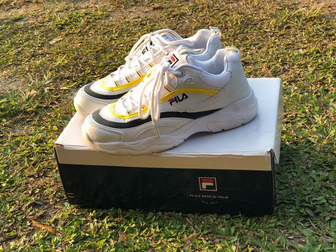 Fila Ray White Yellow