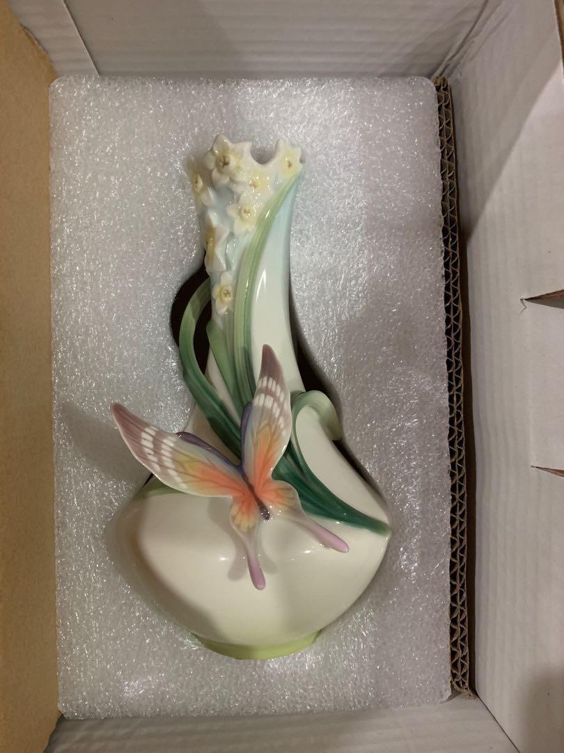 Franz Vase Collection Papillon Vase Furniture Home Decor Others On Carousell