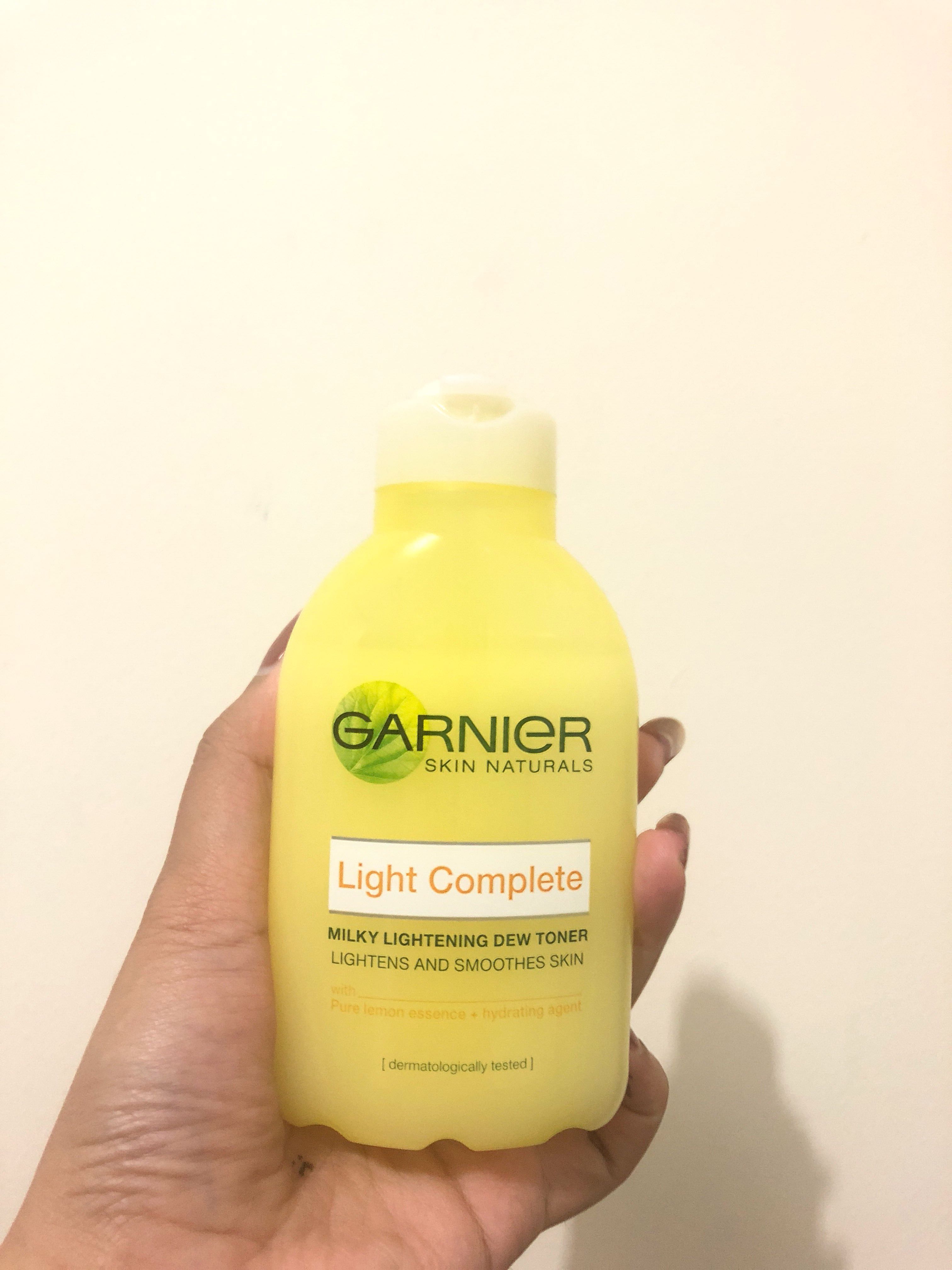 garnier milky lightening dew toner