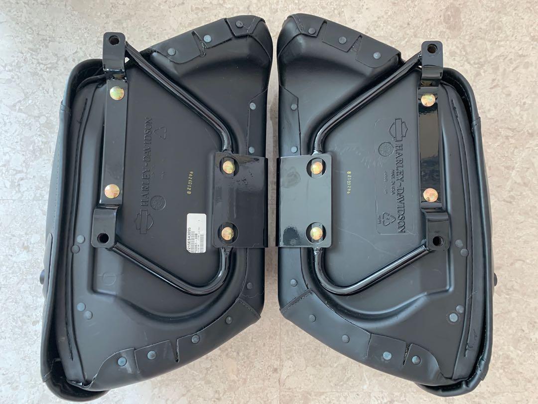 Harley Davidson Softail Hardcase Saddlebags, lockable, Motorcycles
