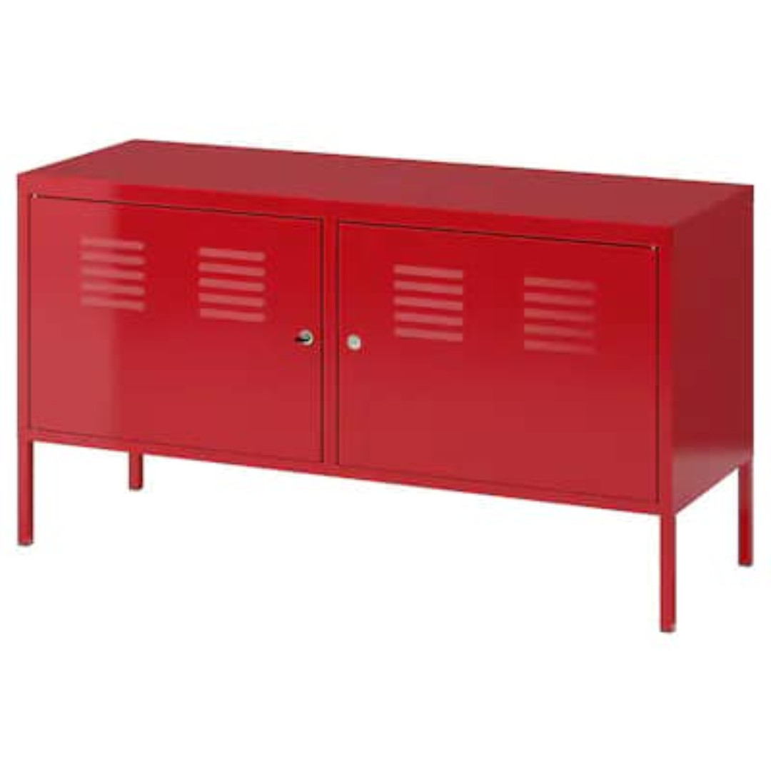 Ikea Ps Cabinet Kabinet Besi Steel Cabinet Tv Rack Home Furniture Furniture On Carousell