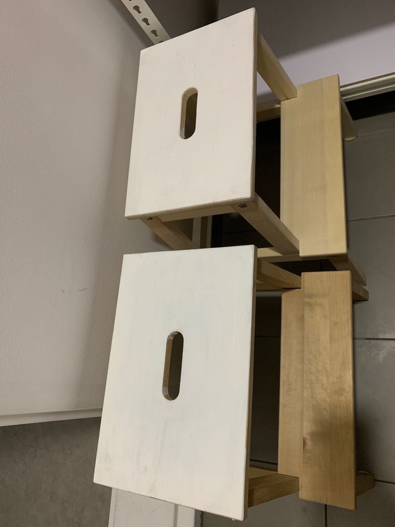 IKEA stool, Furniture & Home Living, Furniture, Chairs on Carousell