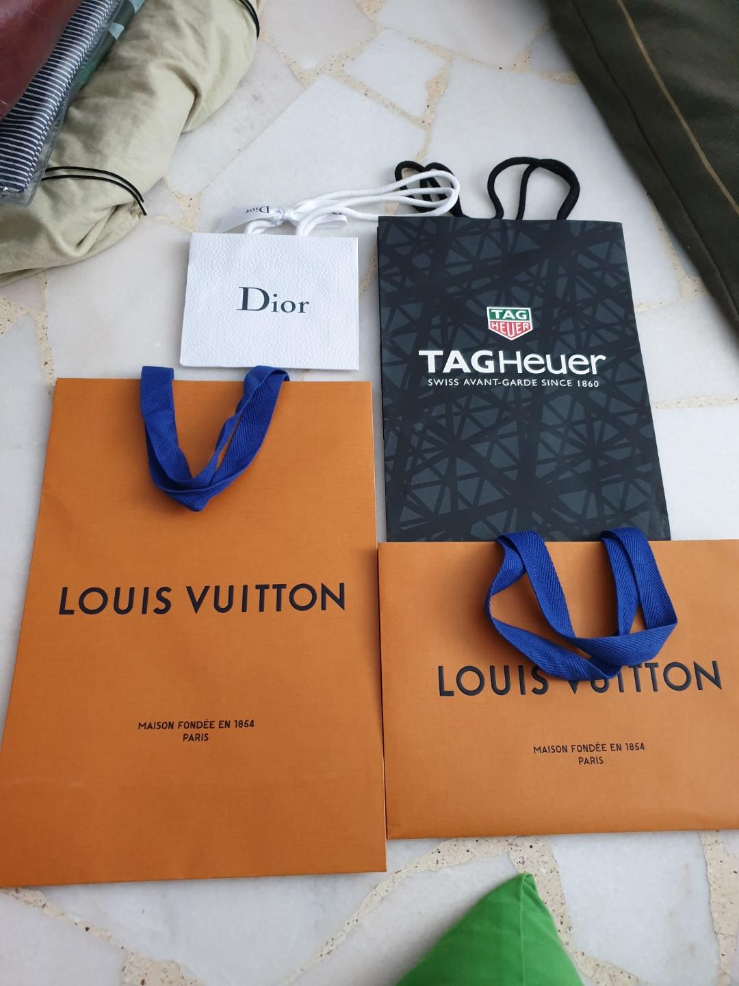Luxury brand hotsell paper bag