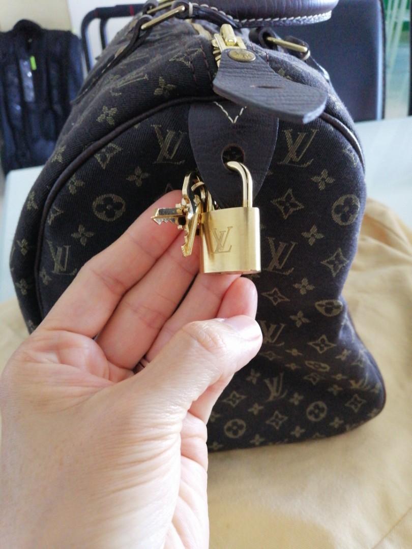 Louis Vuitton Limited Edition Mini Lin Speedy 30