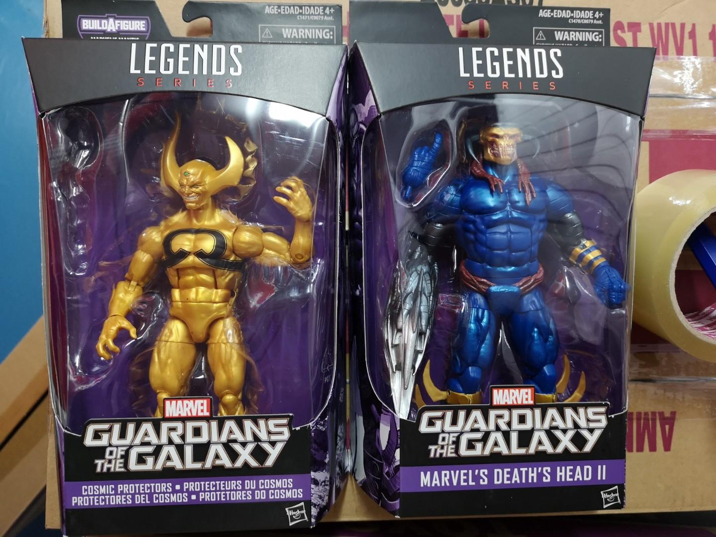 Marvel Legends Guardians Of The Galaxy Ex Nihilo And Death S Head 2 Hasbro Toys Games Bricks Figurines On Carousell