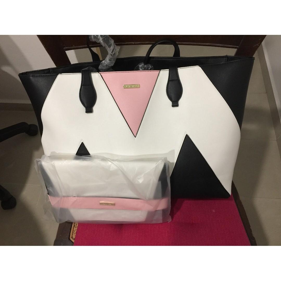 Mary Kay Tote Bag With Clutch Bag Women S Fashion Bags Wallets Tote Bags On Carousell